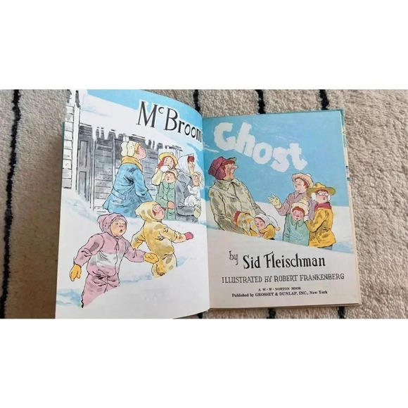 McBrooms Ghost By Sid Fleichman Hardcover Vintage Children's Book 1971 - Picture 5 of 11